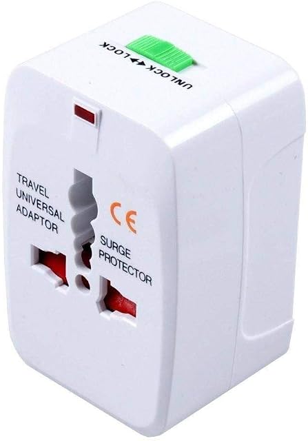Adaptador Tomada Universal Padrão 150 Países Viagem Bivolt