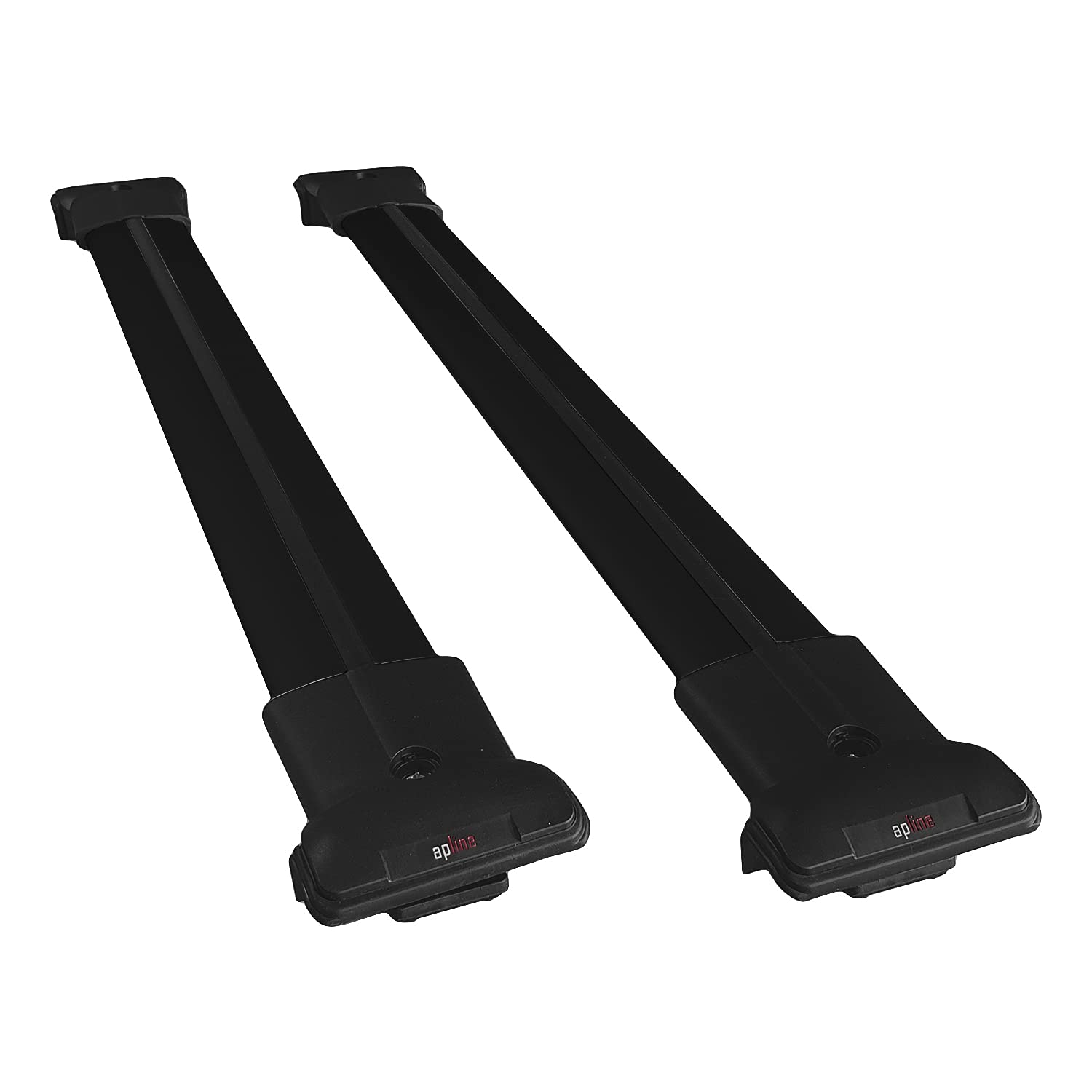 Apline Compatible With MG HS 2018-2024 Cross Bar ACE-2 Roof Racks Car Top Luggage Carrier Rails BLACK