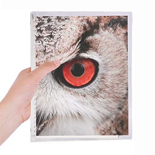 Carnet en spirale rechargeable Pcture motif hiboux pour vos notes de bureau