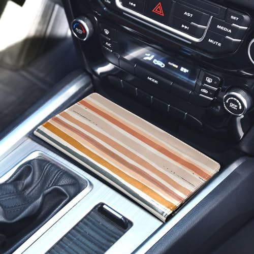 Organizador para carro de cuero miniatura 5