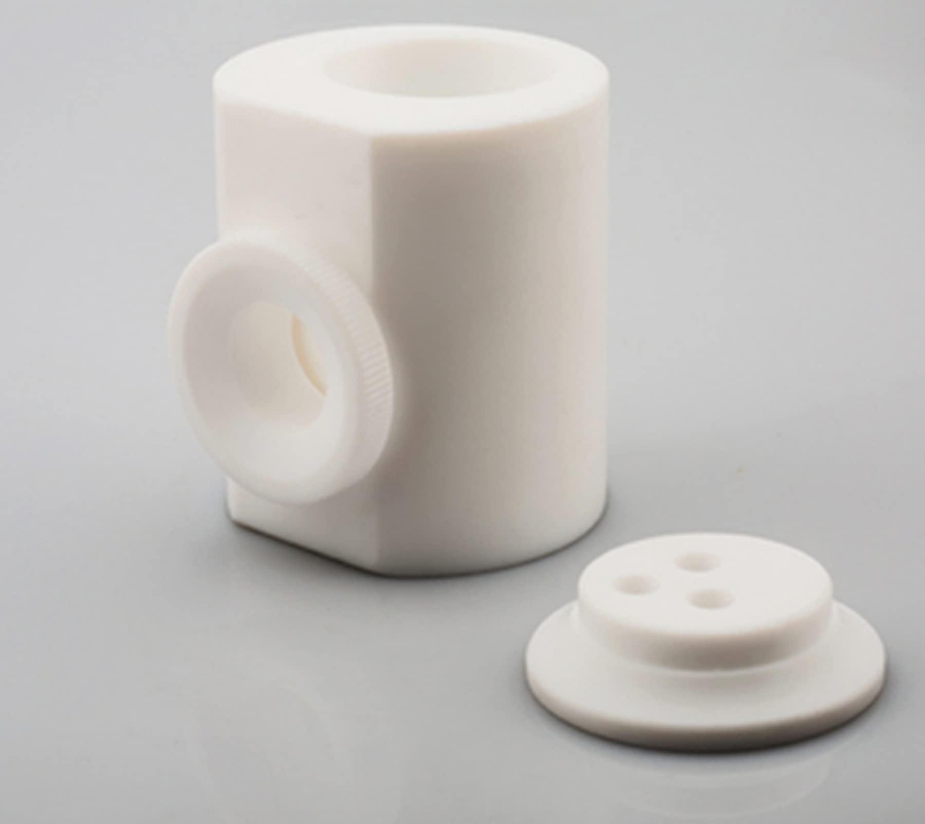 1PC K040 photoelectrochemical Cell, electrolytic Cell, Full PTFE photoelectrochemical Cell, 50ml, 100ml, 150ml