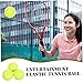 BESPORTBLE 3Pcs Professional Ball Tennis Training Portable Ball Practice Ball for Outdoor Learning Training Ball Tennis Supply Training Tennis for Outdoor Tennis Ball Rubber barreled Toy