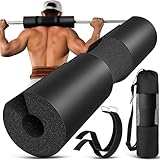 DQST Accesorios Completos para Barra Gym: desde Almohadillas Hasta Protectores. Perfectos para Sentadillas, Hip Thrust y...