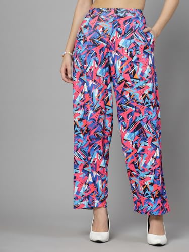Image of UZARUS Women's Relax Fit Trouser 2 Pockets Baggy Pants