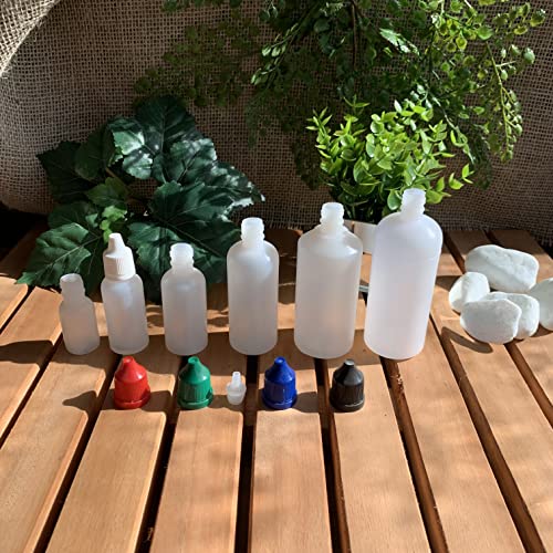 Frasco Plástico Natural C/Conta Gotas 100ml (50 Peças) (branco)