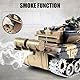 1:18 RC Panzer T90, 2.4GHz Panzer Ferngesteuert mit Schussfunktion, WW2 Militär, Ferngesteuertes Militärfahrzeug mit Metallketten, Rauch, Licht, Sound, Armee Spielzeug für Kinder Erwachsene