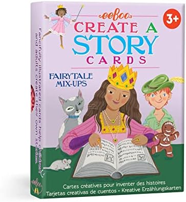 eeBoo: Fairytale Mix Ups, Create A Story Pre-Literacy Cards, 36 F...