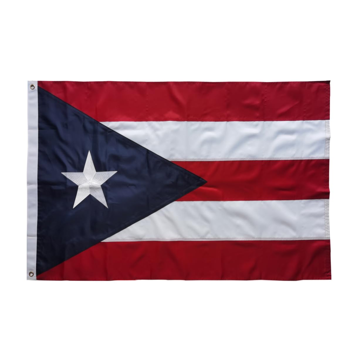 Drapeau de Porto Rico brodé ultra robuste 210D résistant extérieur - 7