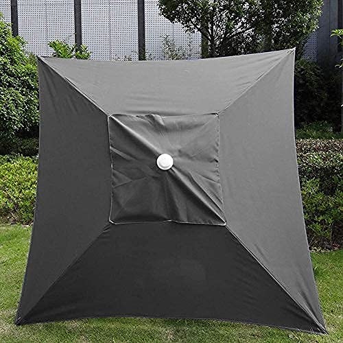 Kwadratowy parasol ogrodowy - parasol przeciwsłoneczny na patio plażę przy basenie i na imprezy - trwały parasol zewnętrzny na podwórko i do użytku komercyjnego, ochrona przed promieniowaniem UV i