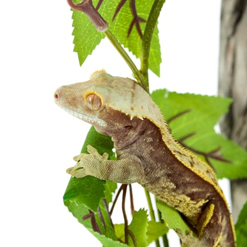 REPTI ZOO Magnetic Hanging Artificial Decoration Plant Climbing Vine for Reptile Terrarium Habitat Tank - Image 5