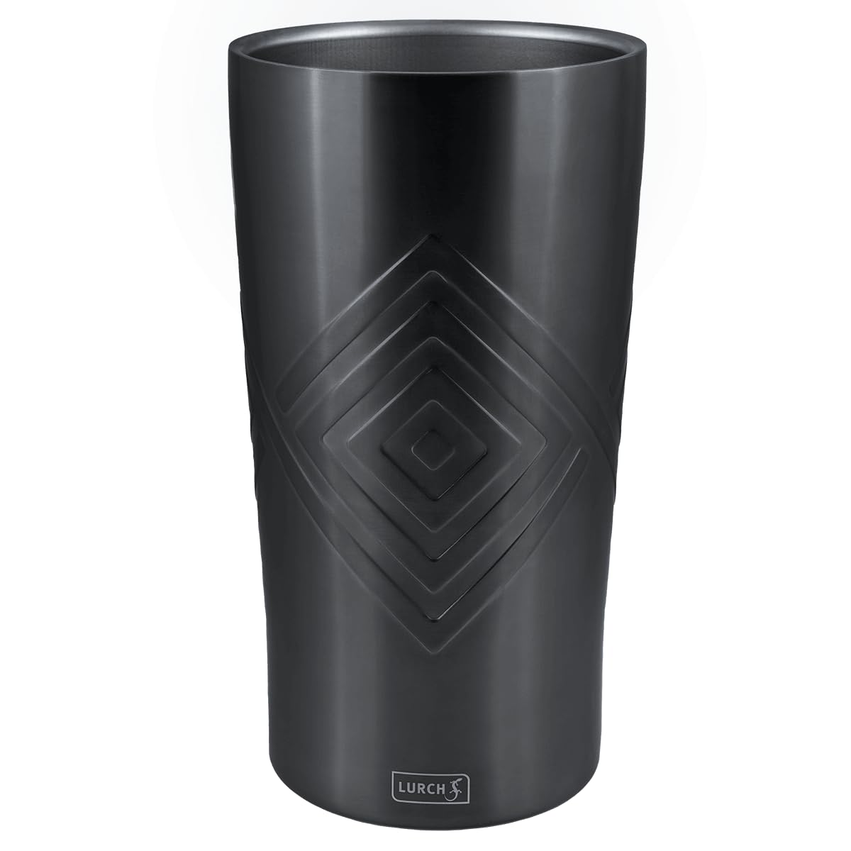 Lurch Refrigeratore per bottiglie di spumante, vino, acqua, limonata in acciaio inox grigio fumo