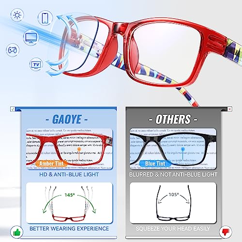 Image of Gaoye Reading Glasses Men /Women, Eyeglasses, Blue Light Readers for Men /Women, Computer Eye Glasses, Cheaters