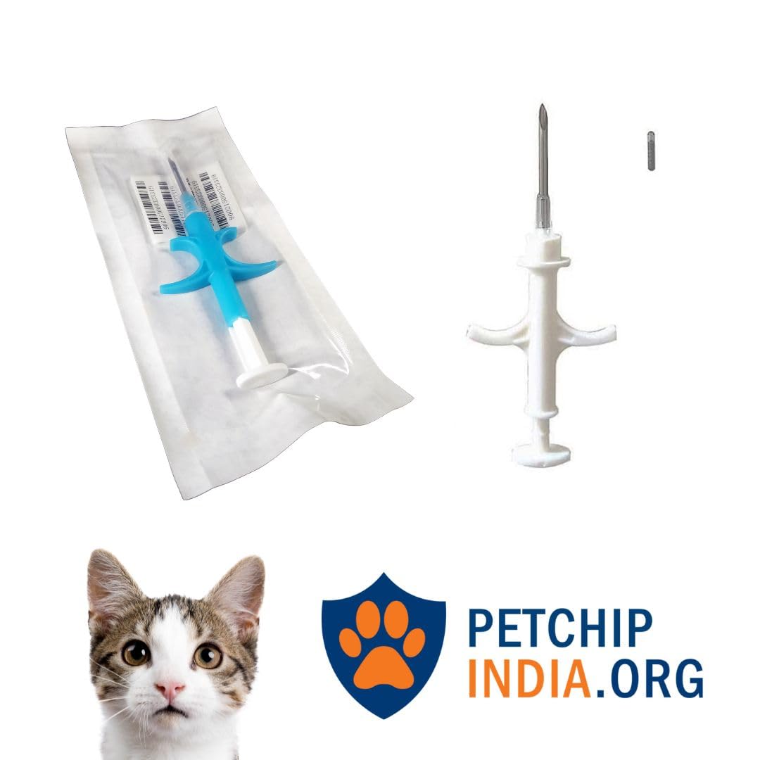 PETCHIPINDIA.ORG Pet Microchip ID for Cats | ISO Compliant | 134.2Khz, 15 Digit, Travel-Ready | Free Database Entry (B0CM33BGZ8) Amazon Price History, Amazon Price Tracker