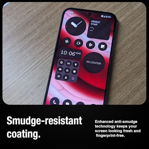 Image of Supershieldz NeoGuard HD+ Tempered Glass Screen Protector Guard Designed for Nothing Phone 2A 5G and Nothing Phone 2A Plus 5G, 9H Hardness, Anti-Static, Case-Friendly, Easy Installation Kit - 1 Pack