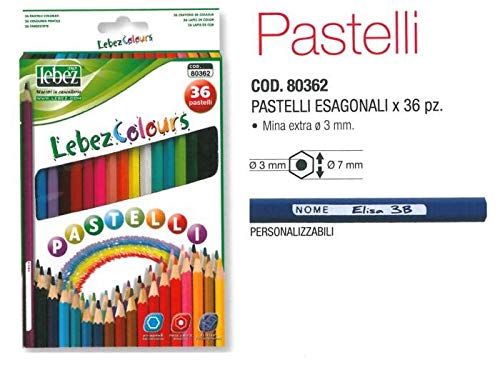 Pastelli 36 Colori 18Cm 1pz