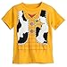 Disney Woody Costume Tee for Boys - Toy Story Size S (5/6) Yellow