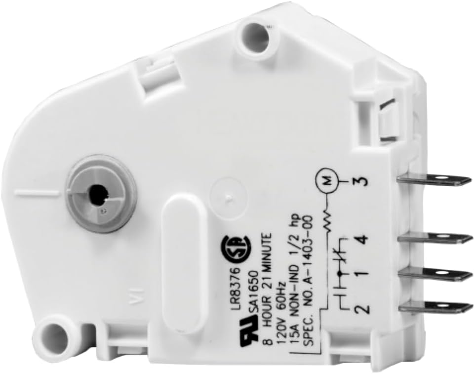 Edgewater Parts 831971 Defrost Timer Compatible with Tr/ue 120V 60Hz