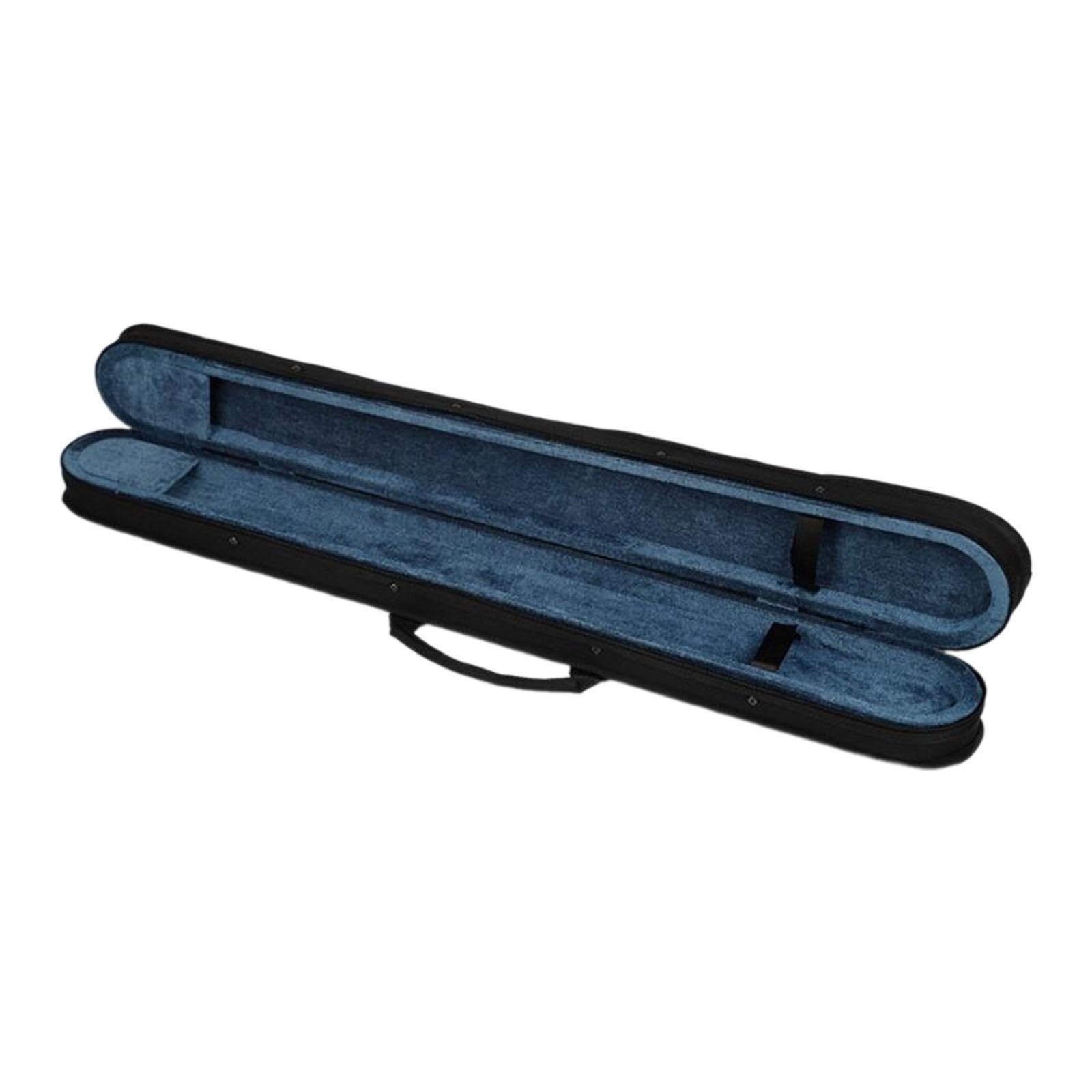 Práctica bolsa para de violín,hecha de materiales,Negro,84x10x7cm
