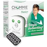 Chummie Premium Bedwetting Alarm for Deep Sleepers - Award Winning, Clinically Proven System with Loud Sounds, Bright Lights and Strong Vibrations, Green
