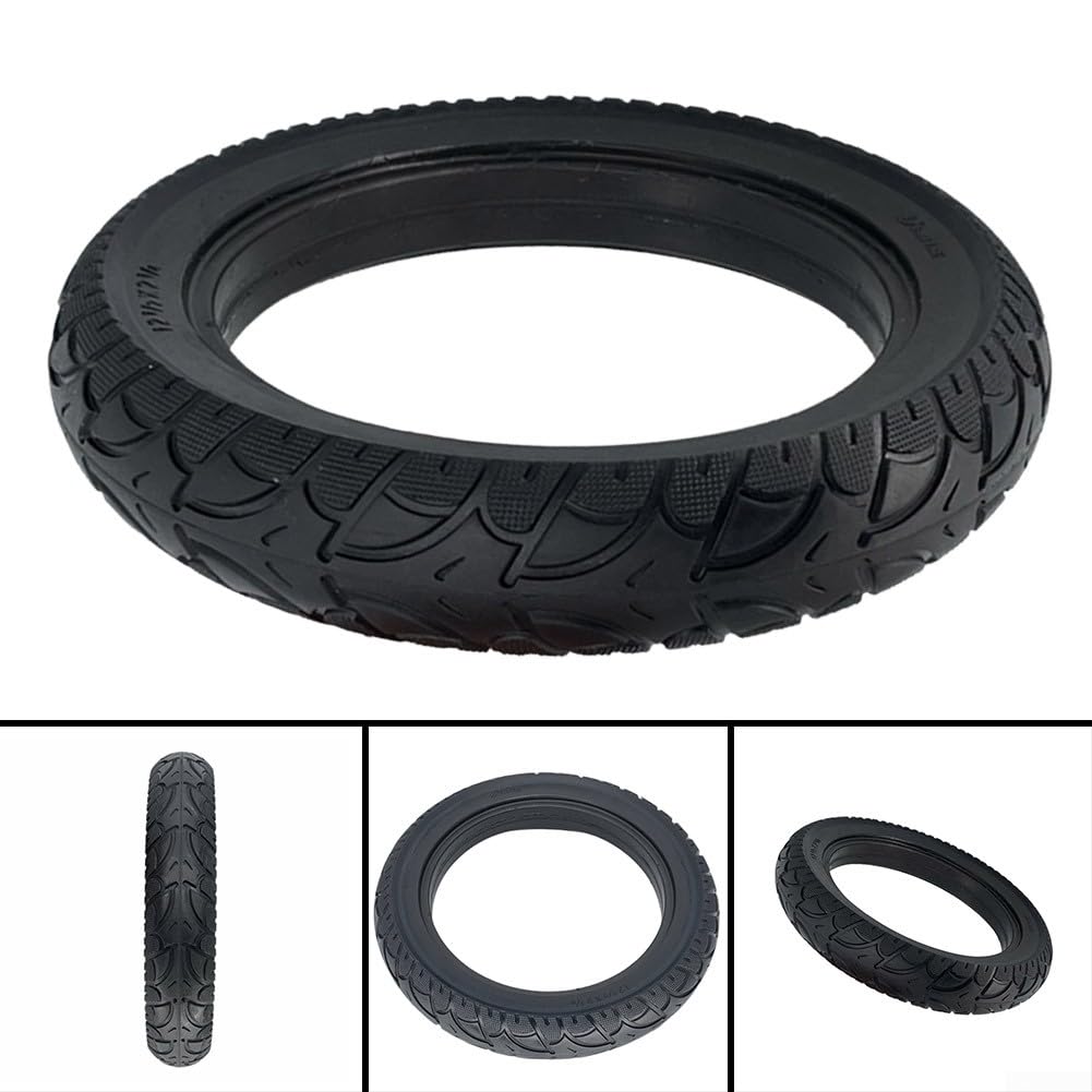 30,5 cm (12 Zoll) Vollreifen 12 1/2 x 2 1/4 (57-203) für E-Bike-Roller, 12,5 x 2,125 Reifen