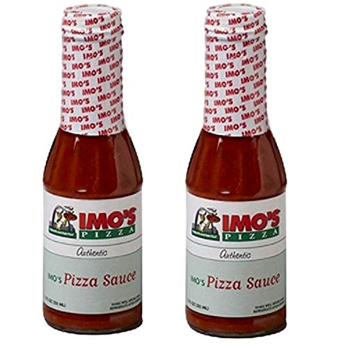 Imo's Authentic Pizza Sauce | 12 oz. Each (Pack of 2) | St. Louis Style Tomato Sauce
