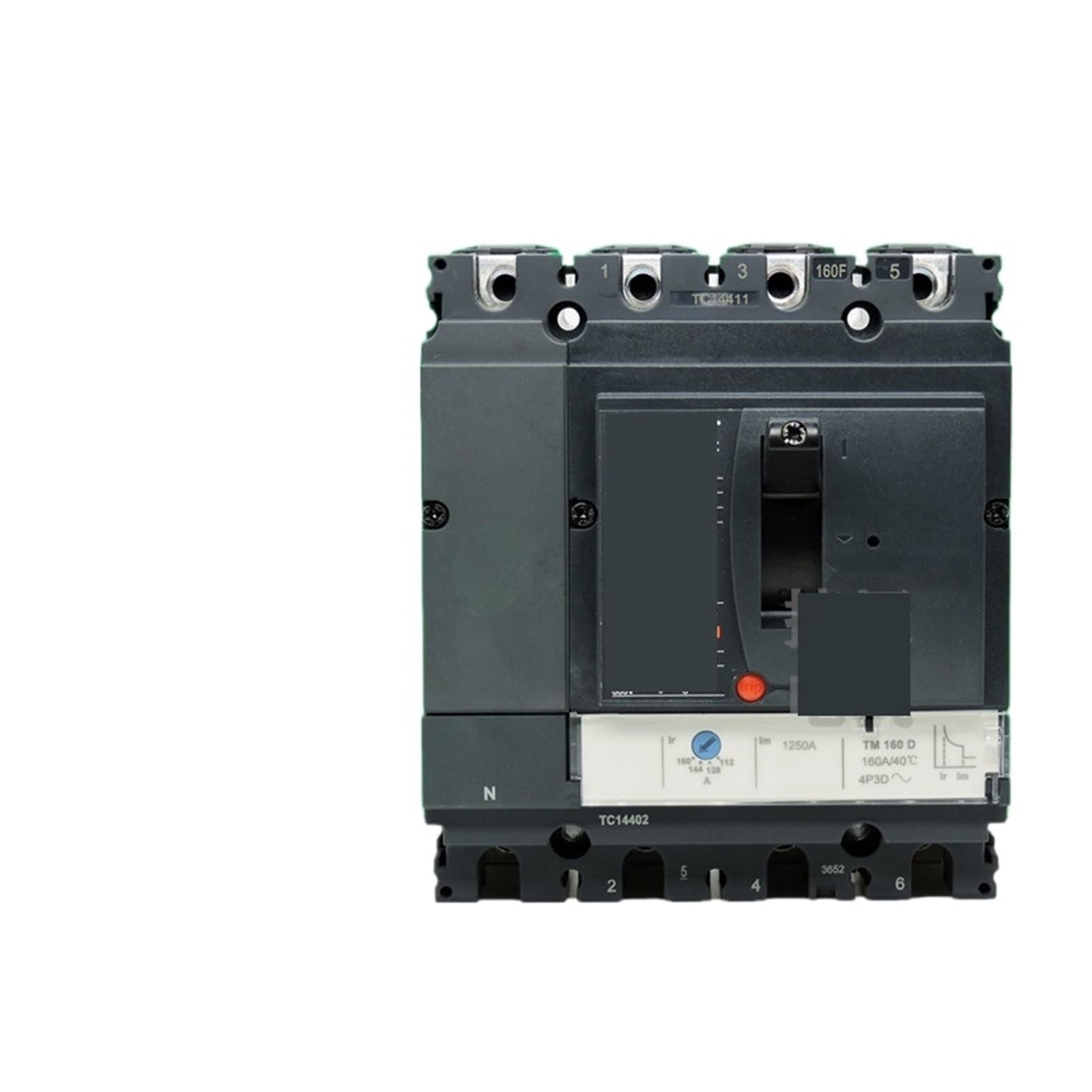 Disjoncteur boîtier moulé NSX100H 70KA 4P3D TM50D LV429683