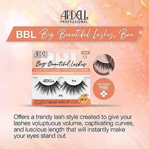 Ardell Big Beautiful Lashes Bae, Black, 1 pair (Pack of 1) - Image 2