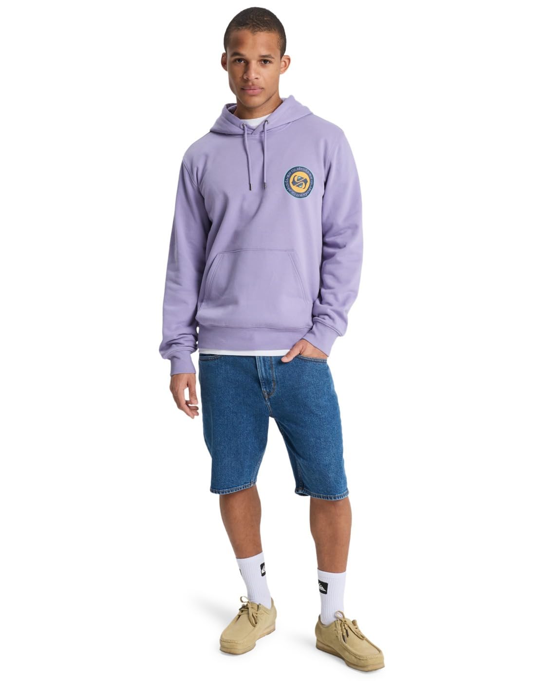 Quiksilver Graphic - Kapuzenpulli - L - Lila.