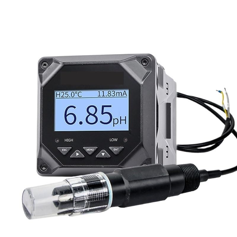 Analyseur d'eau Liquide Industriel Orp Ph EC Tds, contrôleur de Ph analytique avec Pompe doseuse (Color : 1mV)