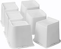 Vista 38 de Elevadores de cama de 2 pulgadas, 3 pulgadas, 4 pulgadas, 6 pulgadas, 8 pulgadas, resistente, elevador de muebles de gran tamaño para sofá, mesa