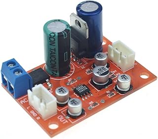 RELAND SUN AD828 Op Amp Preamplifier Board with Volume Potentiometer Single Power Supply