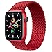Produktbild Leishouer Geflochtener Nylon Solo Loop Kompatibel mit iWatch Armband 44mm 40mm 38mm 42mm Elastisches Nylonarmband für iWatch Serie 3 4 5 SE 6 Band