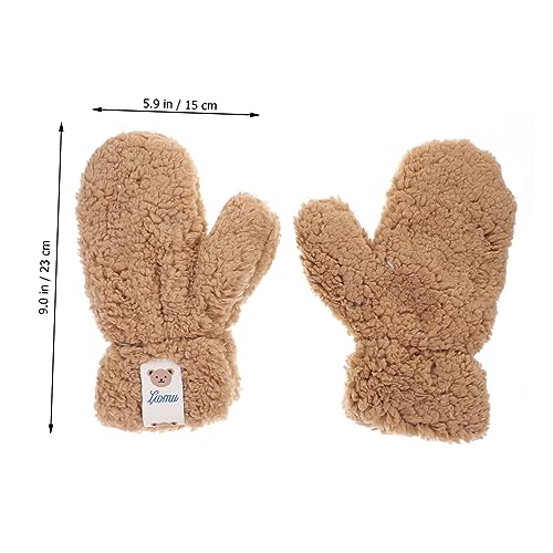 Gloves Heat Mittens for Boys and Girls Winter Gloves Thicken Cartoon Mittens3