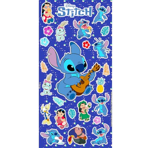 Stitch Backpack for Girls Set - Bundle with Lilo and Stitch Backpack with Front Pockets Plus Water Bottle, Stickers, More | School Supplies for Kids4