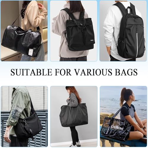 Soft Shoulder Strap Pad, Breathable & Removable Backpack Strap Pads for Bag Strap（2PCS-Black）2