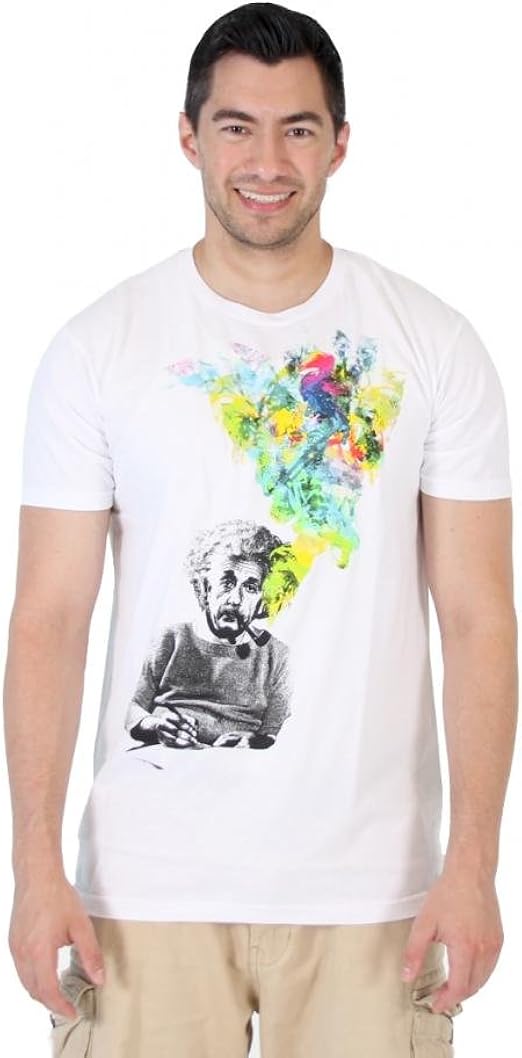 albert einstein smoking shirt