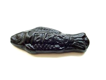 Malaco, Salty Black Licorice Swedish Fish Salt Sill 2 Lbs