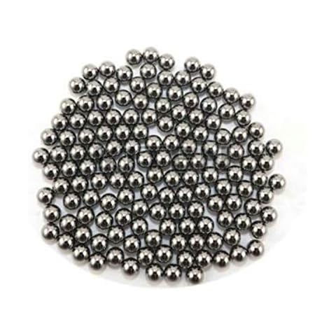 Generic 250 6mm Catapult Slingshot Ammo Steel Balls Ball Bearings Shot Black Widow Cover
