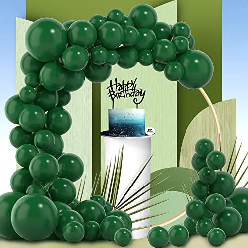 Grünes Ballonbogen-Kit,Ballonbogen-Kit,Grüne Latexballons,Partydekoration für Weihnachten,Heiligabend,Jungen,Mädchen,Babyparty,Geburtstag,Dschungelparty-Luftballons Cover