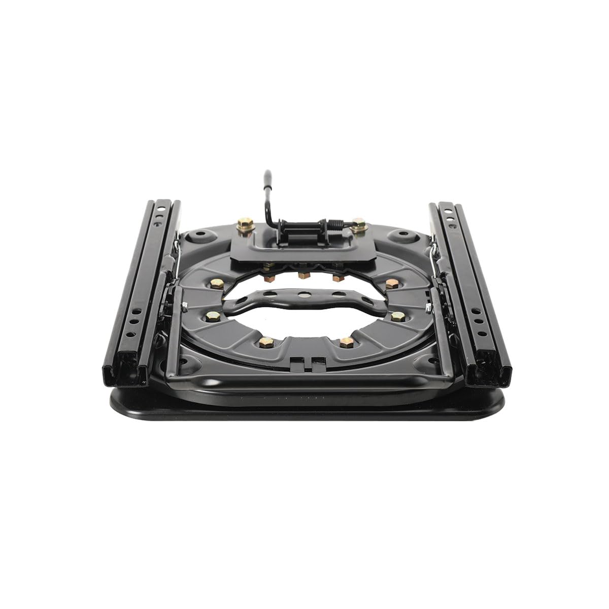 Base del Sedile Girevole, Base Girevole per Sedile Pesante Regolabile con Scorrimento, Base Girevole Piastra in Acciaio Girevole a 360 Gradi per Camper, Rv, Barca, Bus