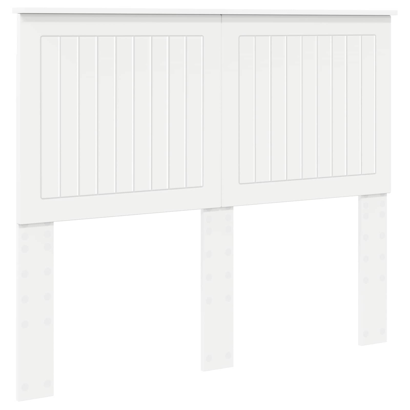 vidaXL Headboard White Engineered wood