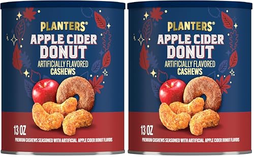 Image of PLANTERS Apple Cider Donut Cashews 13oz (Pack of 2)
