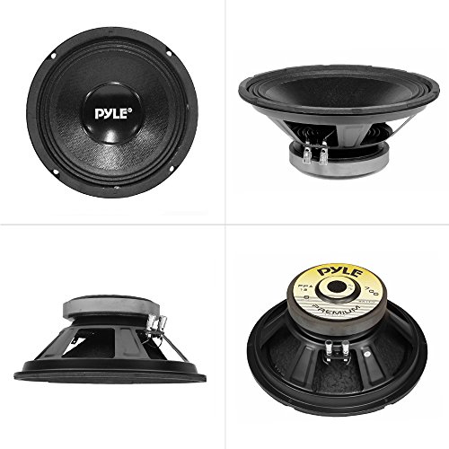Pyle 12 Inch Car Midbass Woofer-700 Watt High Powered Car Audio Sound Component Speaker System W/High-Temperature Kapton Voice Coil,35Hz-4Khz Frequency,90 Db,8 Ohm,60 Oz Magnet-Pylepro Ppa12 Black #TOP1