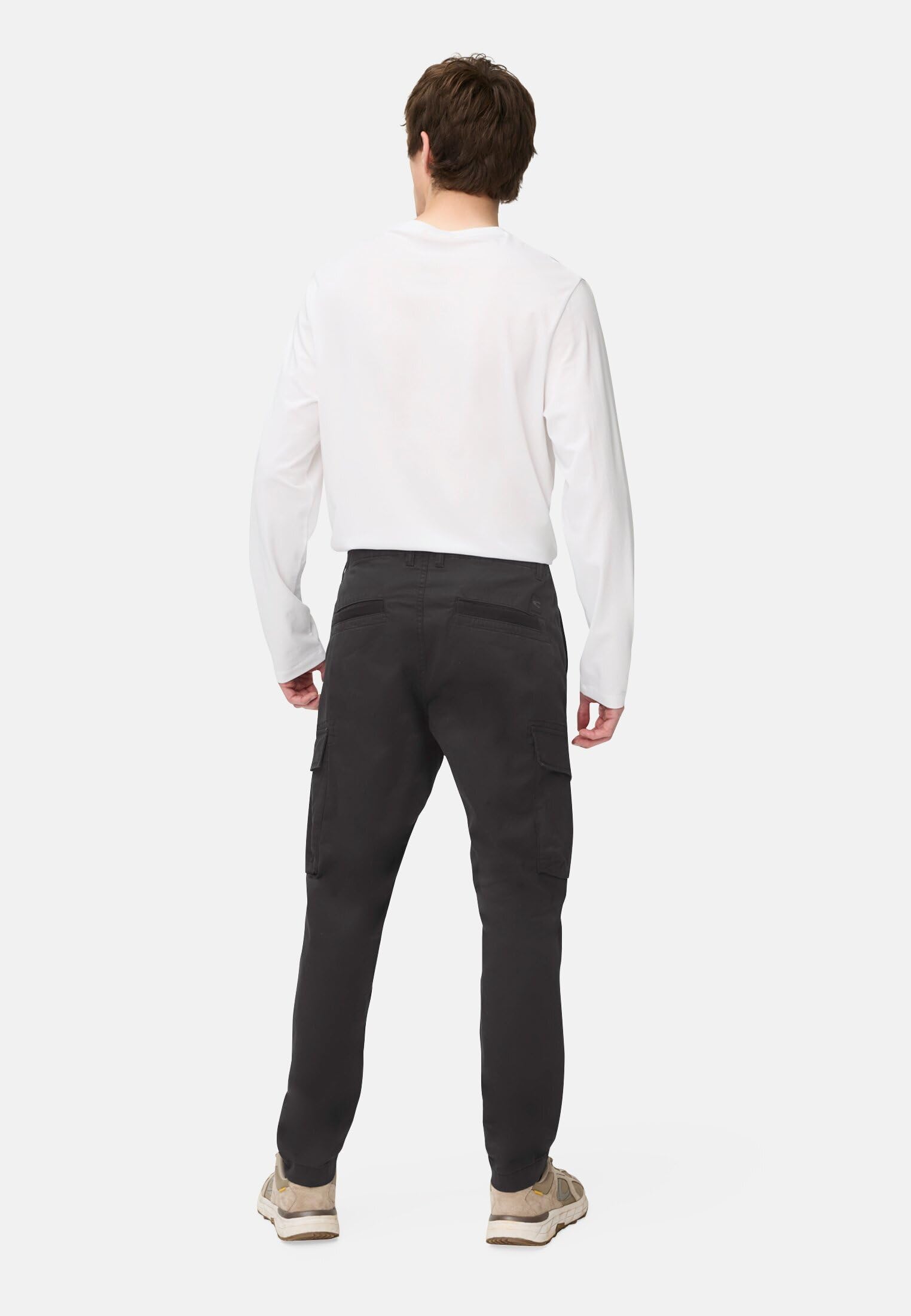 camel active Herren Cargo Regular Fit Hose aus Baumwollmix