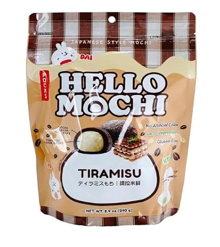 Mochi – Tiramisu & Strewberry Cake & Boba Tea –