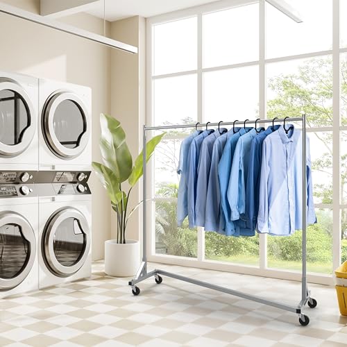 Simple Houseware BO-019-1 Industrial Grade Z-Base Garment Rack thumb #1