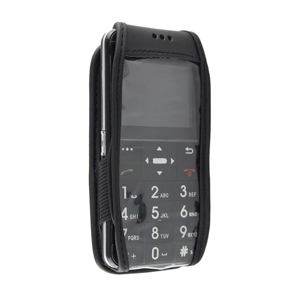 caseroxx Leather-Case with belt clip compatible with Easyfone Prime-A7 made from genuine leather - Image 2