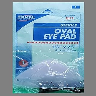 Tampons oculaires, stériles et couvre-œil avec bande élastique