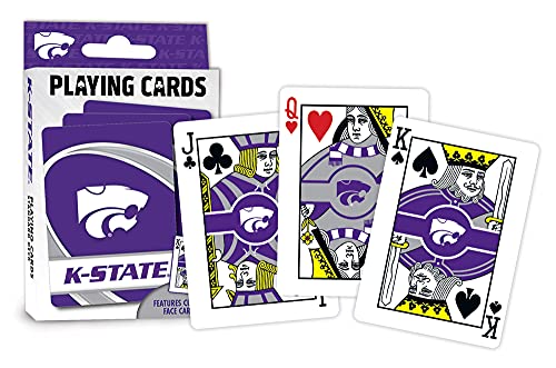 Image of MasterPieces NCAA Kansas State Wildcats Playing Cards, 2.5 inch x 3.5 inch