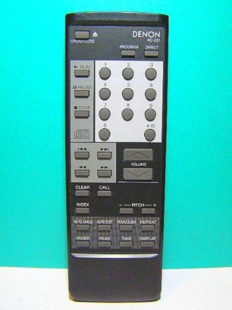 Amazon | DENON オーディオリモコン RC-251 | Denon | AV